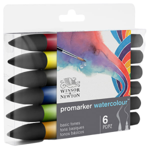 promarker-watercolour-ketvegu-akvarell-ecsetfilc-keszlet-6-szin-basic-tones