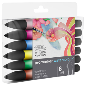 promarker-watercolour-ketvegu-akvarell-ecsetfilc-keszlet-6-szin-floral-tones